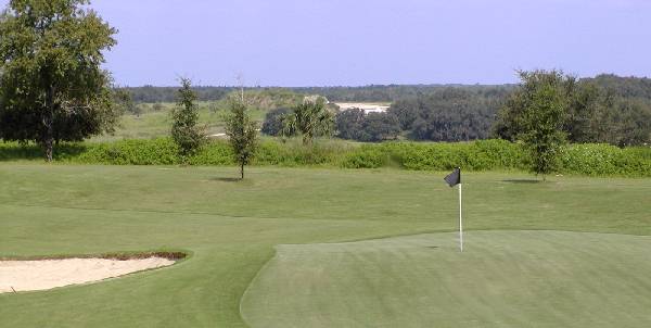 Black Bear Golf Hole 17 in the Orlando Golf Area