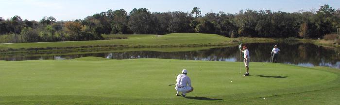 Orlando Golf Hole - Twin Rivers 7th