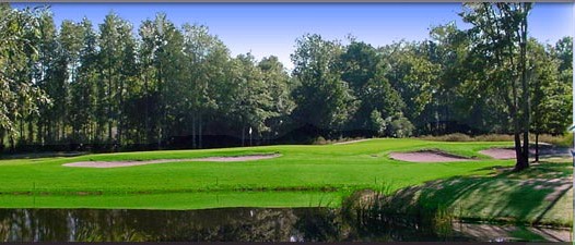 Crosswinds golf hole in Savannah GA 