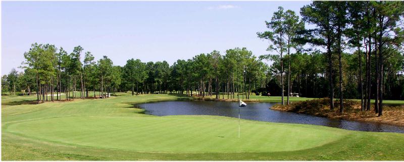 Wilmington golf hole in North Carolina