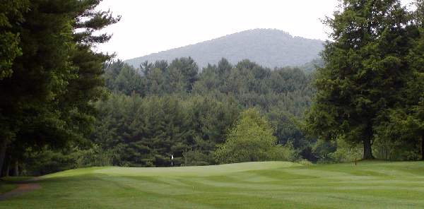 North Carolina Mountain Golf Hole