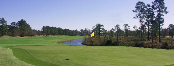 Wilmington Golf Course - Magnolia Greens 18th looking back