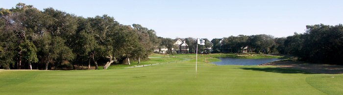 Wilmington Golf Hole at Oak Island in North Carolina