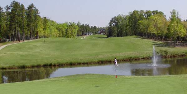 Olde Sycamorer Golf Club Photo of Hole 9 Looking Back in Charlotte, NC