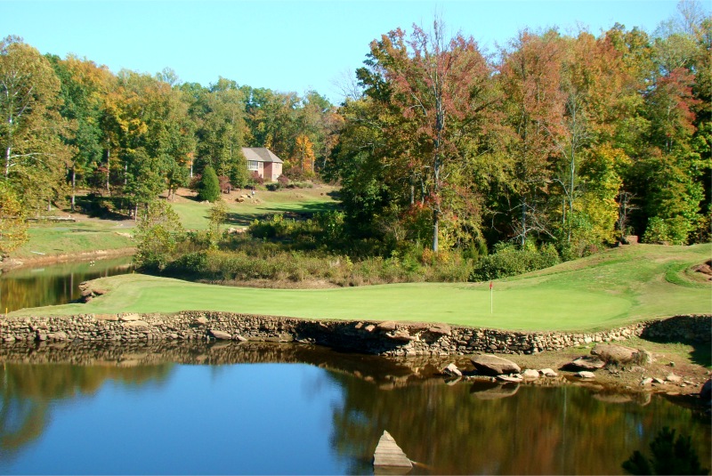 Tot Hill farm Golf Course Hole 12 in Charlotte Area