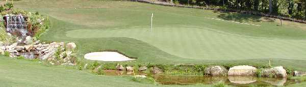Verdict Ridge Golf Club Hole 9 in Denver, NC