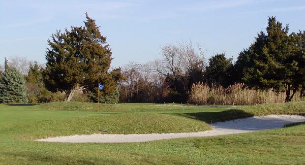 Seaview golf hole 10 near Atlantic City NJ