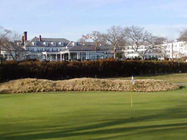 Seaview golf hole 18 near Atlantic City NJ