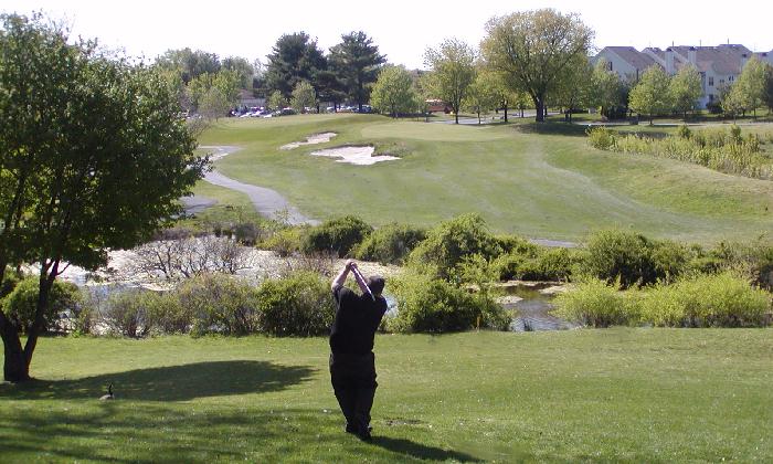 Valleybrook Golf Club's 18th Hole Approach shot