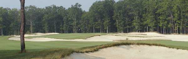 Blue Heron golf hole near Atlantic City NJ