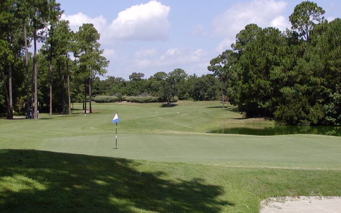 Golden Bear at Indigo Run Golf Hole 15 Looking Back at Hilton Head