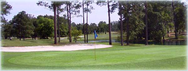 Lake Marion Golf Hole 1, in Santee Cooper Resort