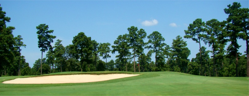 Name Golf Course Hole 1, View of Green