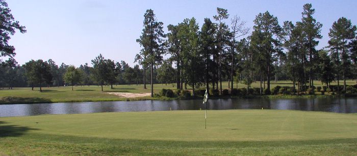 Shannon Greens hole 18 in Manning SC