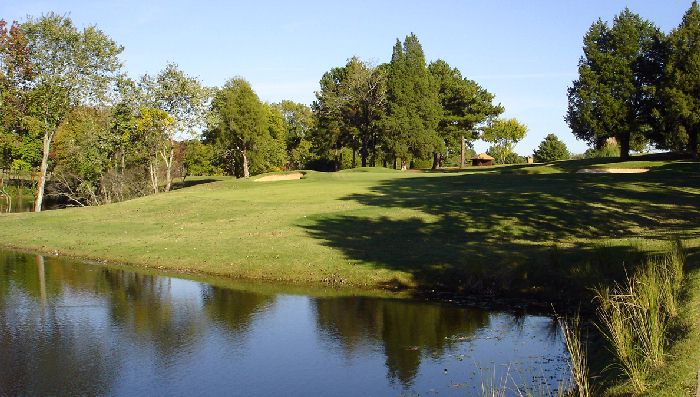 Spring Lake Golf and Country Club in York, SC. Hole 10