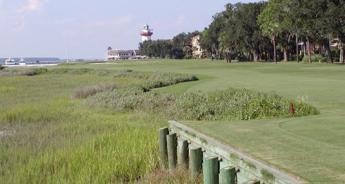 Hilton Head Golf Hole at Harbortown